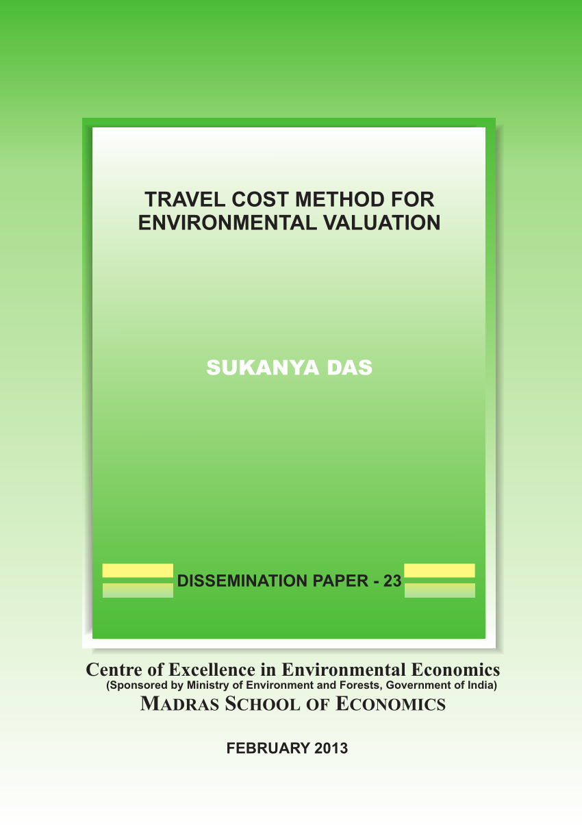 travel cost method pdf