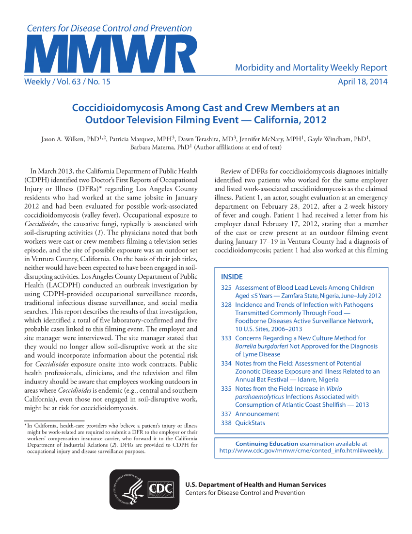 Pdf Preliminary Incidence And Trends Of Infection With Pathogens Transmitted Commonly Through