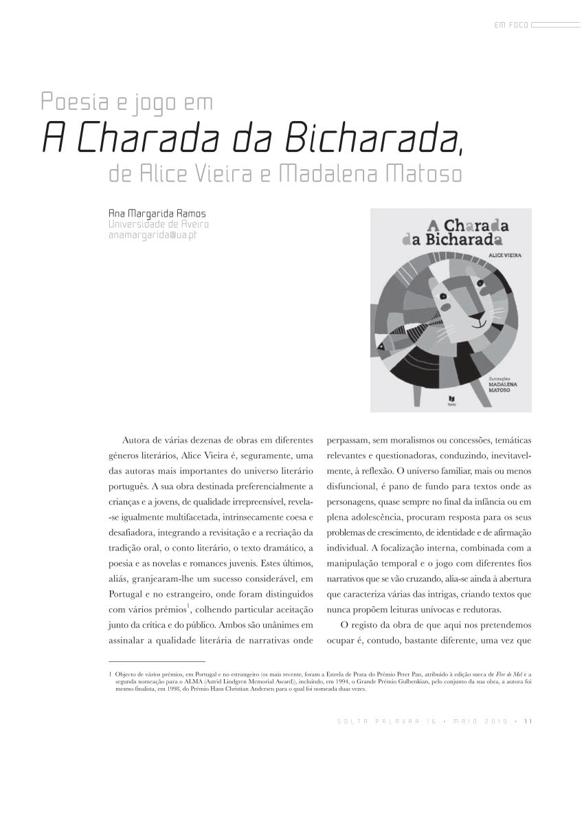 Charadas da Bicharada