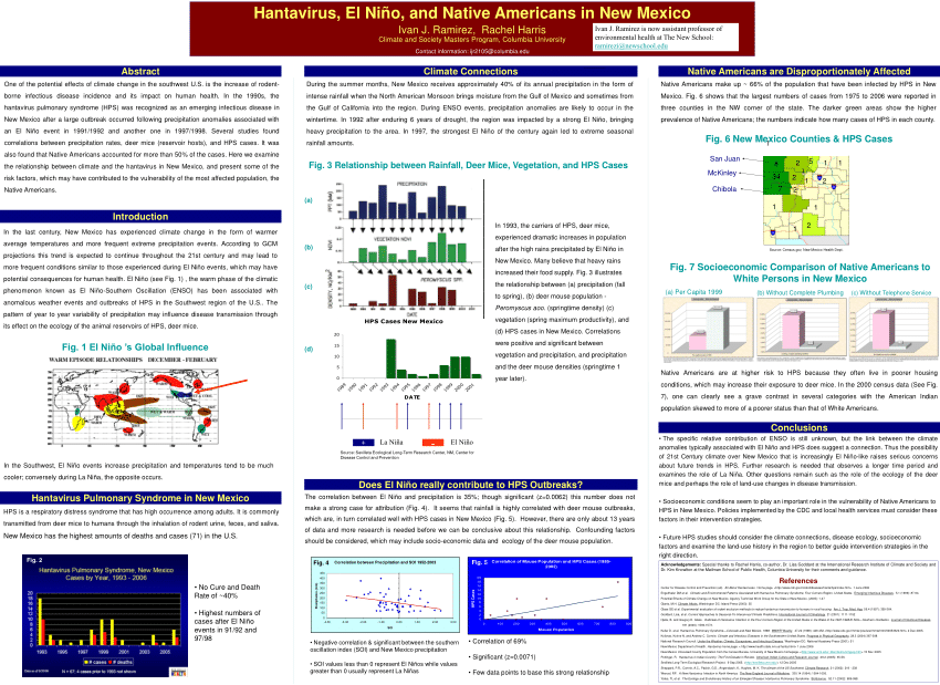 (PDF) Hantavirus, El Niño, and Native Americans in New Mexico