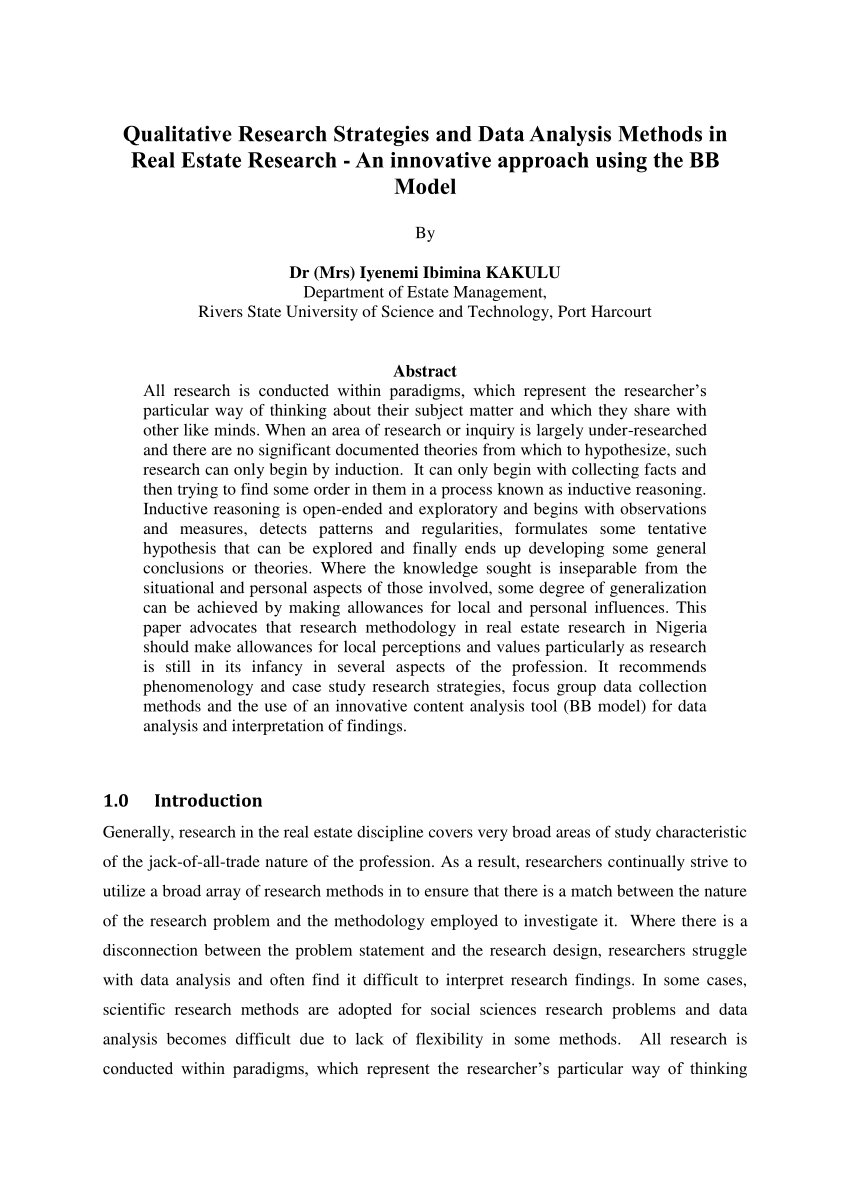 analysis research paper pdf