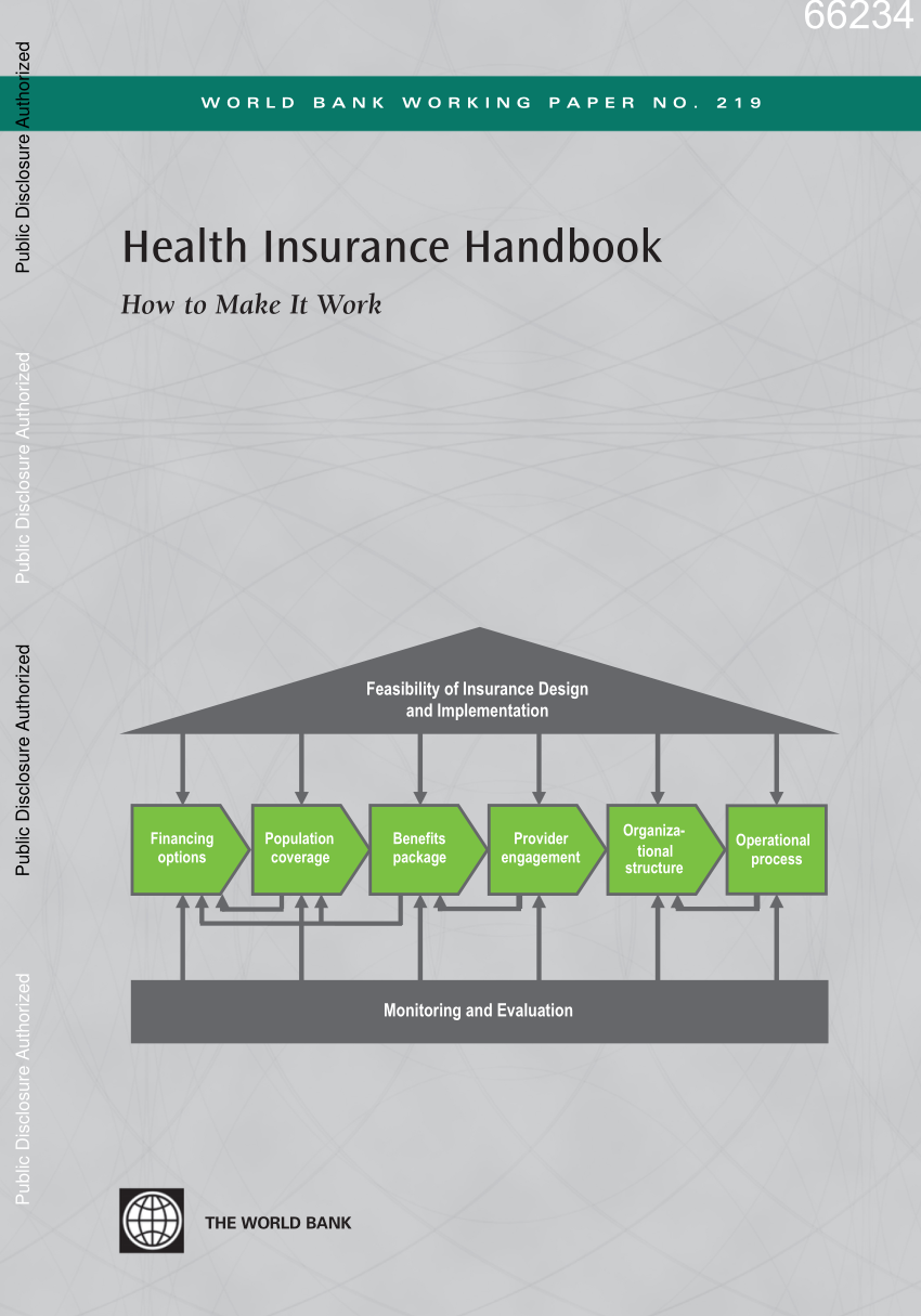 Pdf Health Insurance Handbook How To Make It Work Feasibility Of