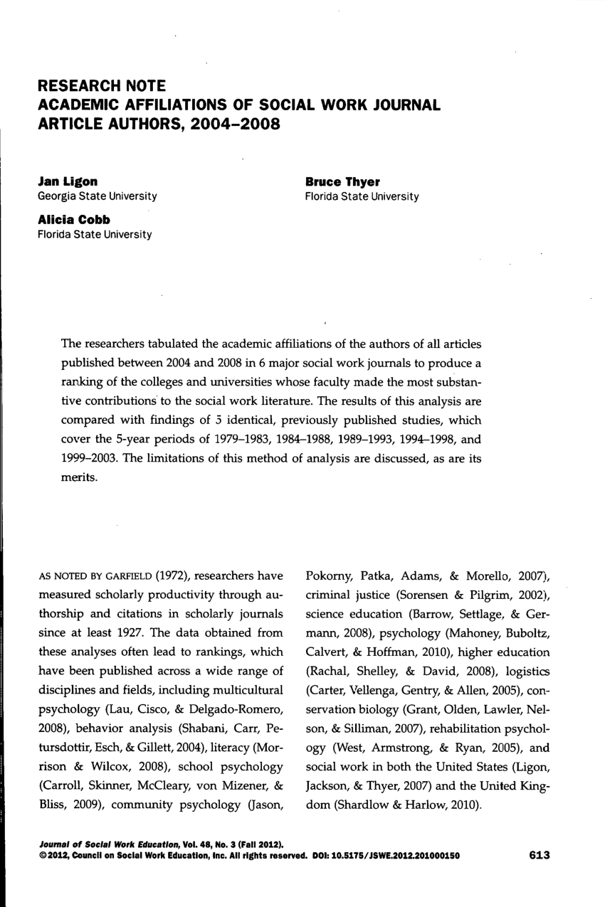 author's note in research paper