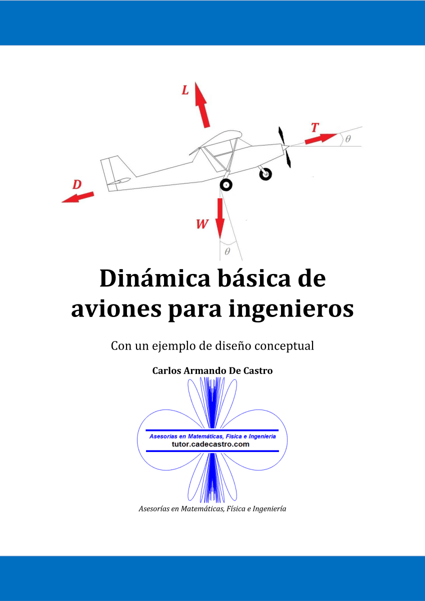 PDF) Dinámica básica de aviones para ingenieros - Con un ejemplo de diseño  conceptual