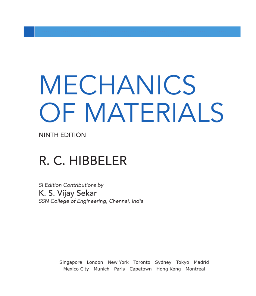 (PDF) Mechanics of Materials