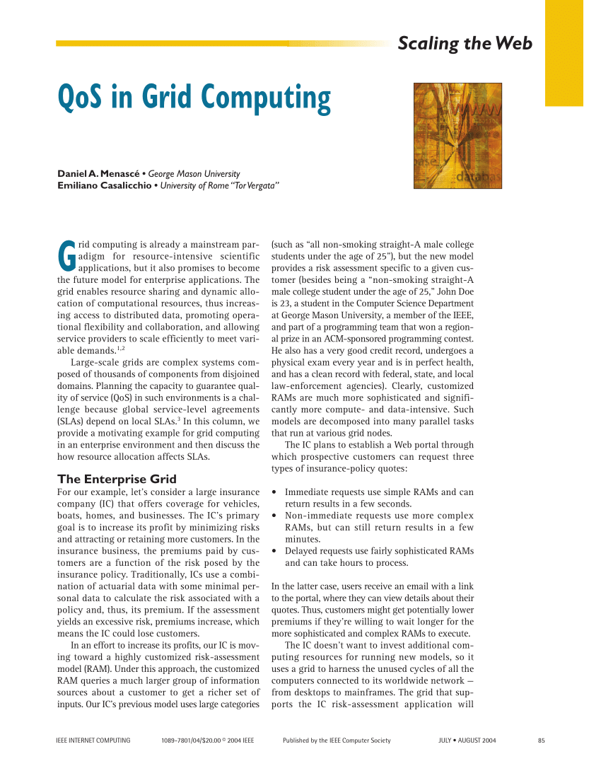 research paper in grid computing