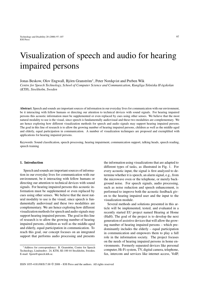 speech to text devices for hearing impaired