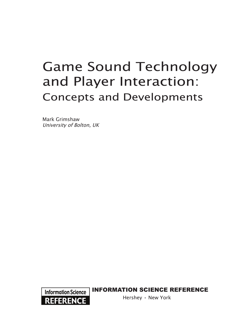 PDF) Sound in Electronic Gambling Machines: A Review of the ...