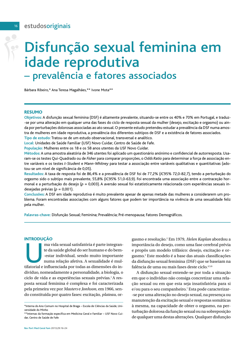 PDF) PRAZER SEXUAL FEMININO: A EXPERIÊNCIA DO ORGASMO NA LITERATURA