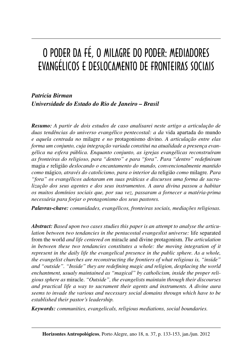PDF) A religião na sociedade e sua relação com a esfera pública à luz da Gaudium  et Spes