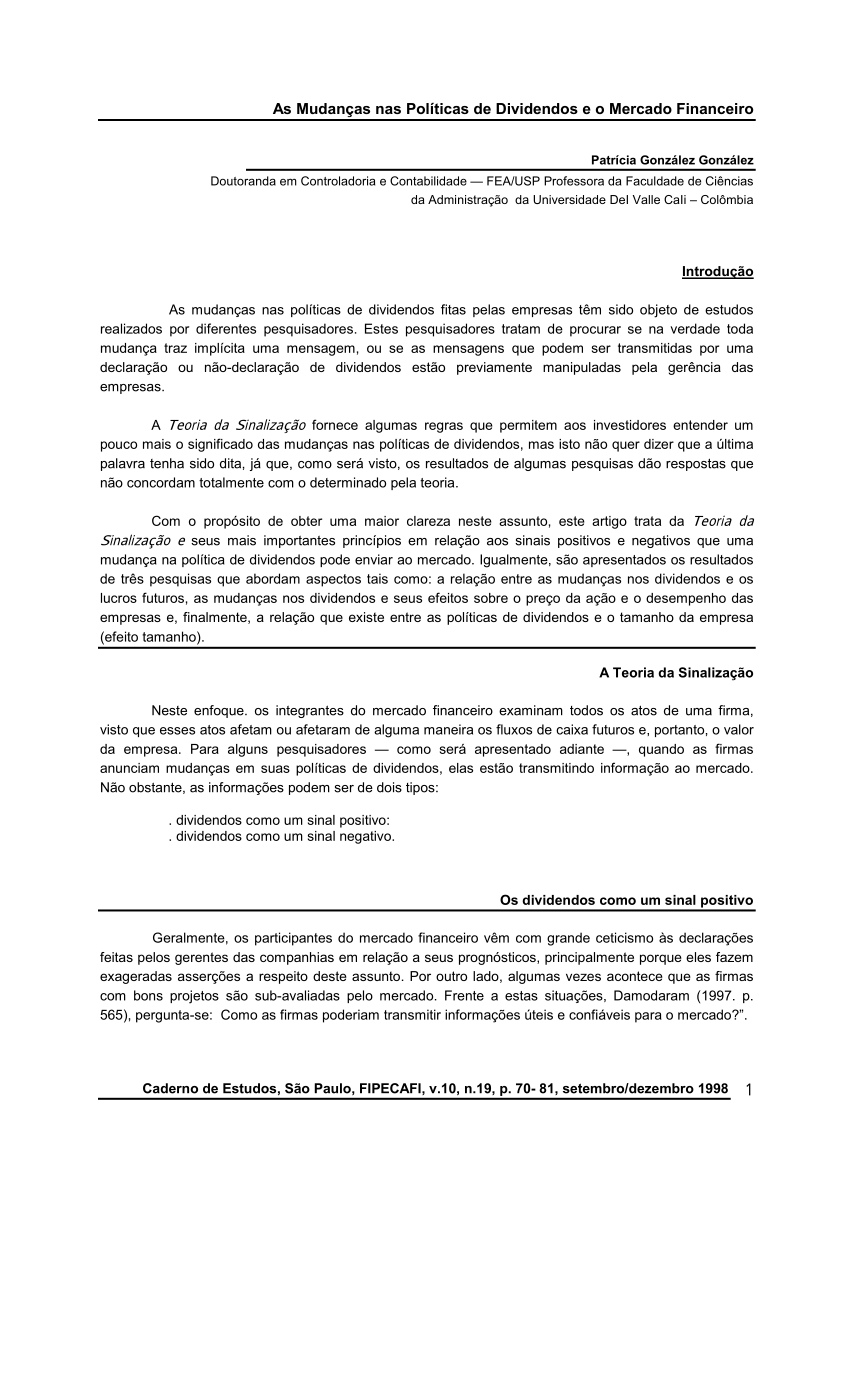 BOLSA Regras, PDF, Dividendo