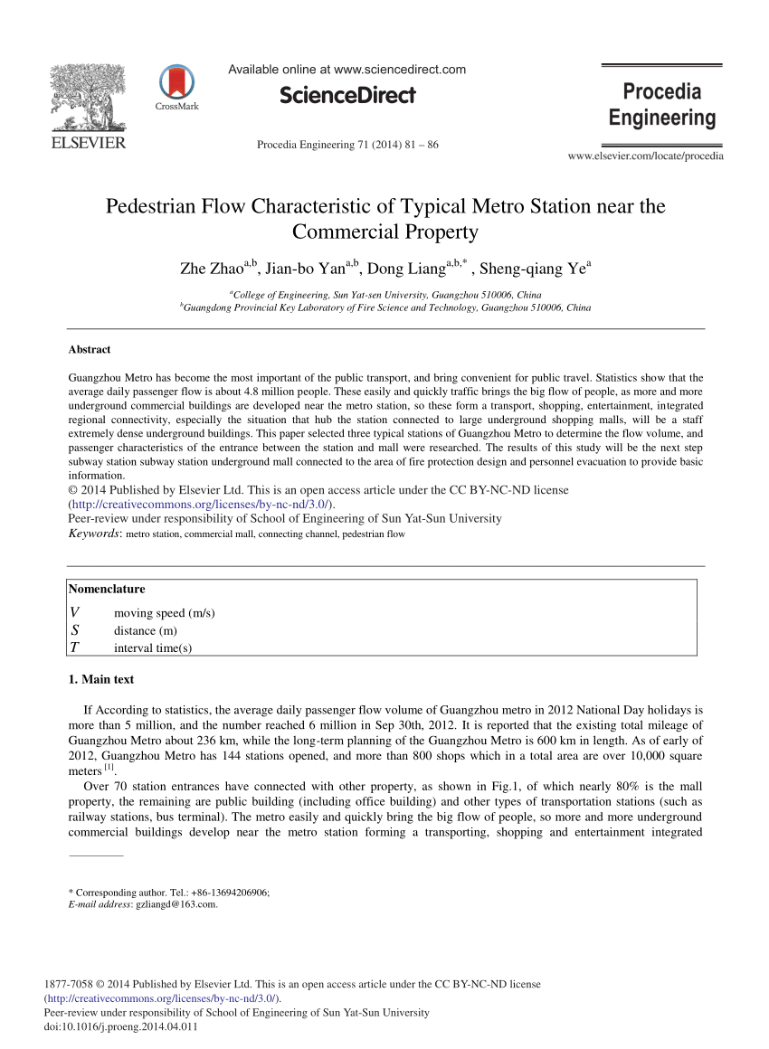 pdf-pedestrian-flow-characteristic-of-typical-metro-station-near-the-commercial-property