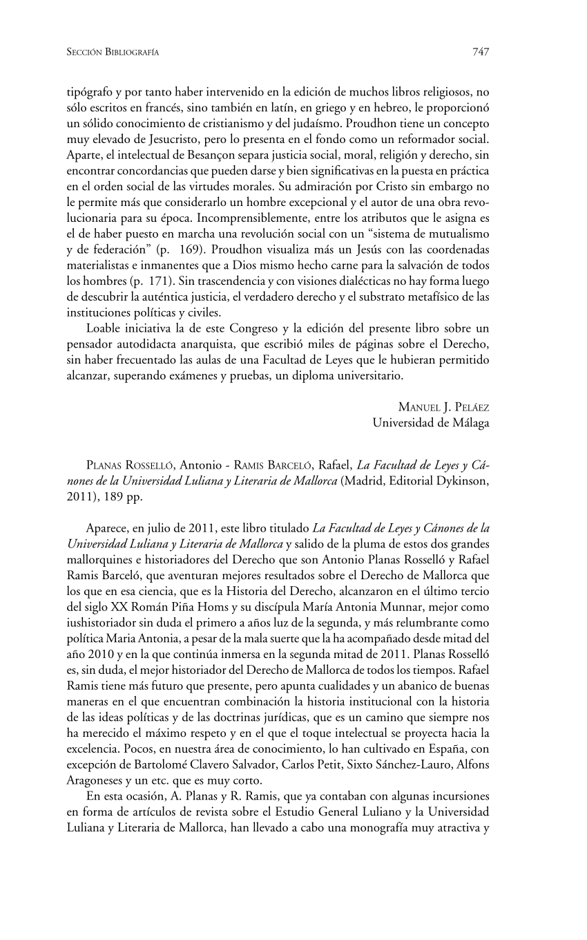 Pdf Planas Rosselló Antonio Ramis Barceló Rafael La Facultad De Leyes Y Cánones De La 1196