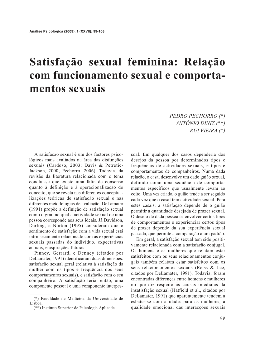 PDF) PRAZER SEXUAL FEMININO: A EXPERIÊNCIA DO ORGASMO NA LITERATURA
