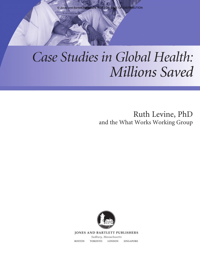 world health organization case study