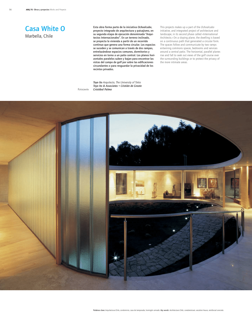 PDF) Casa White O: Marbella, Chile