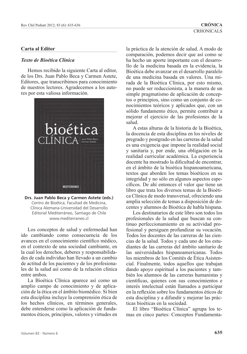 La Bioética clínica desde una perspectiva inter-étnica