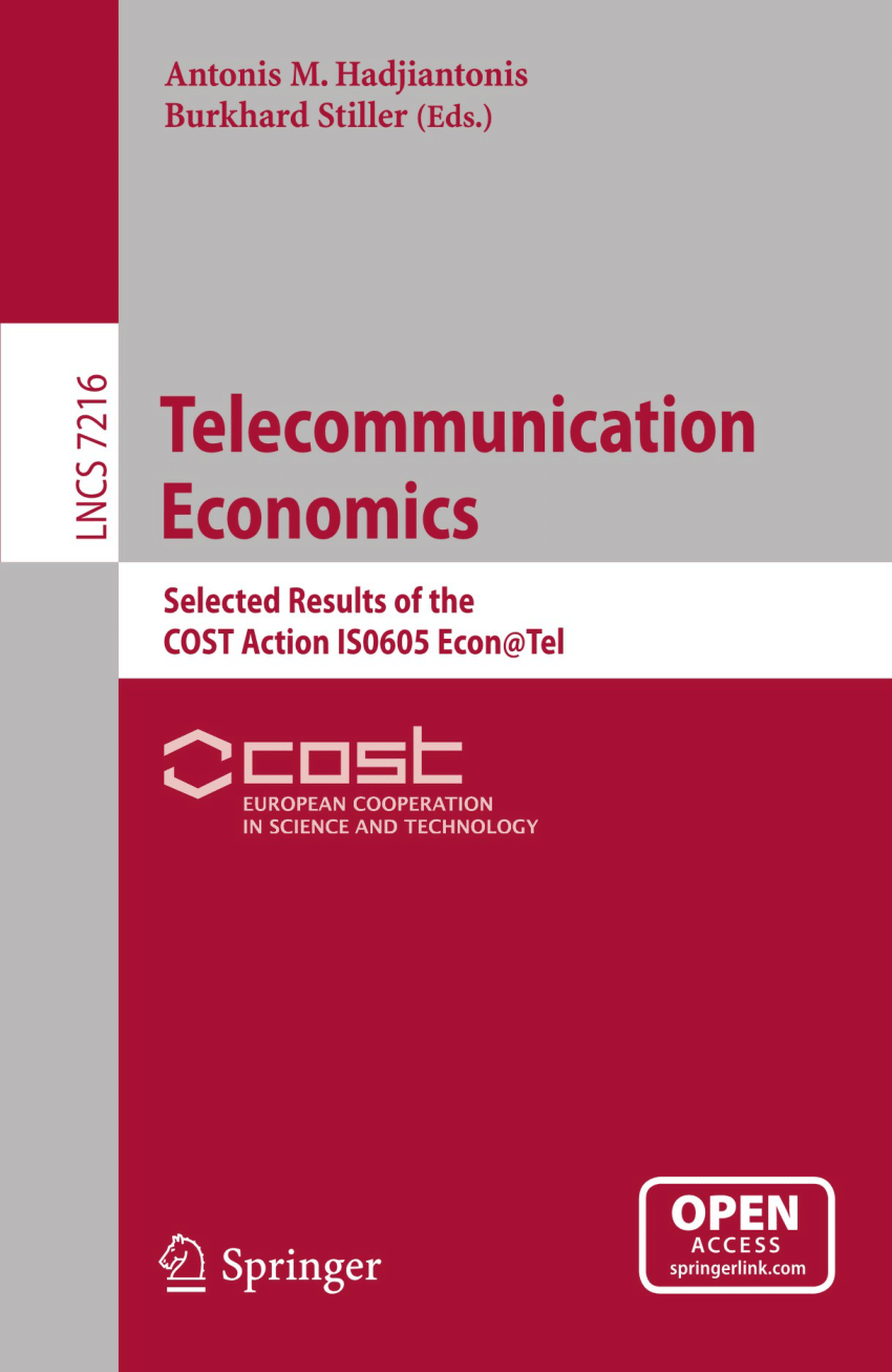 PDF) Telecommunication Economics
