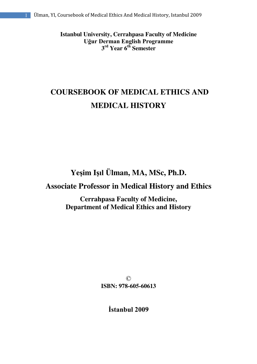 medical ethics pdf free download