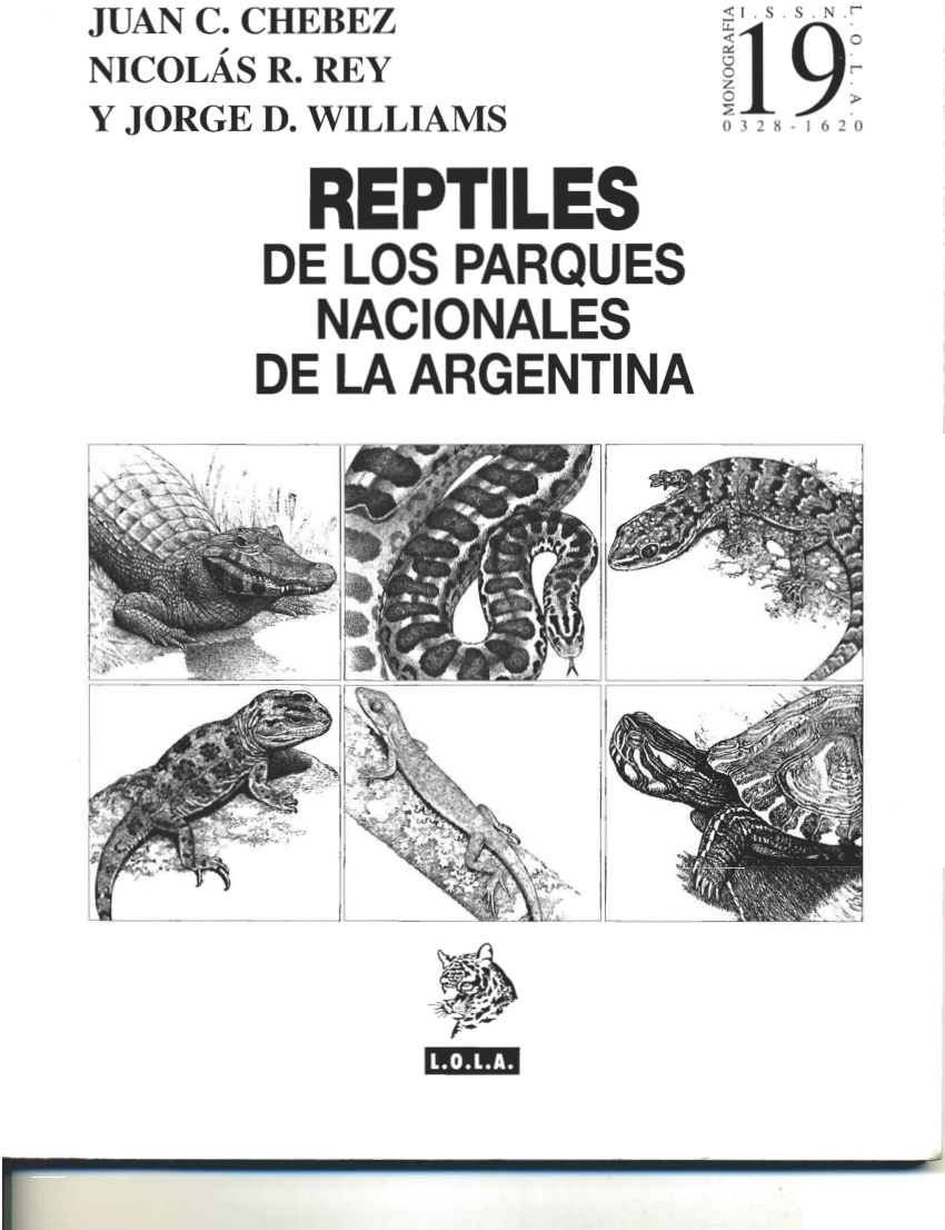 PDF Reptiles de los Parques Nacionales de la Argentina