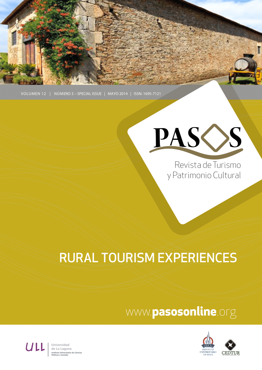 international rural tourism and development journal