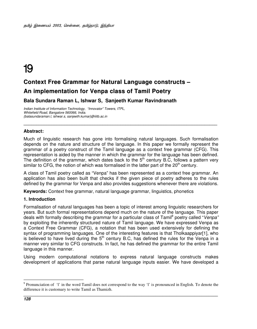 context free grammars in natural languages