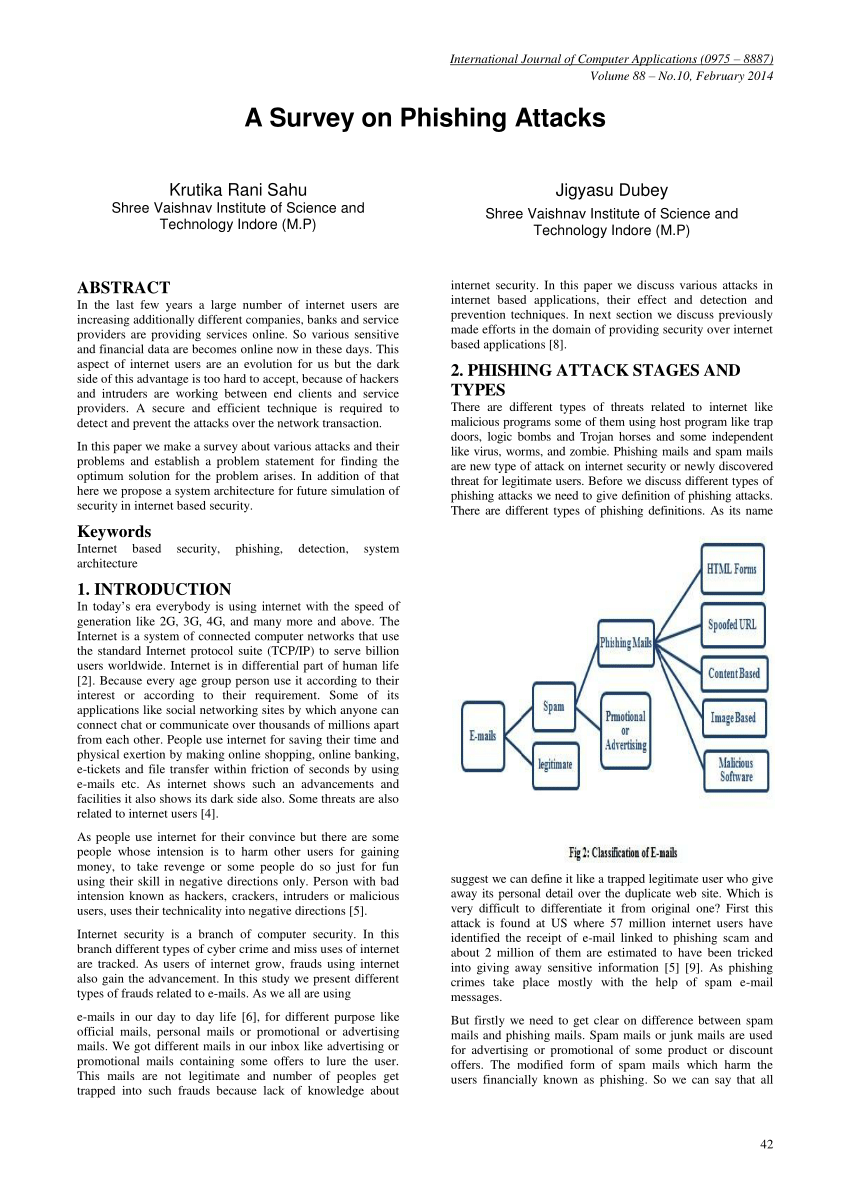 research paper on phishing attack