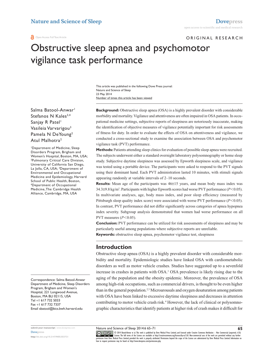 sleep apnea research paper