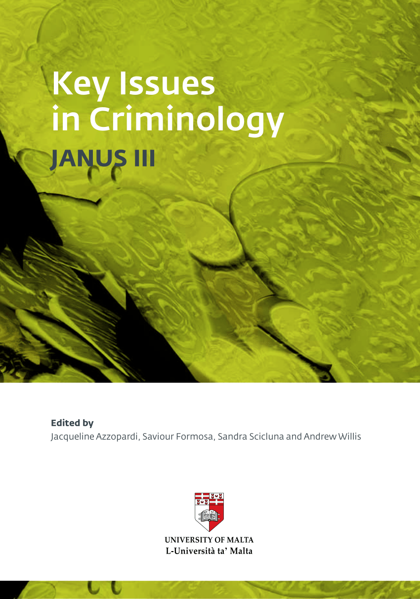 PDF) Key Issues in Criminology JANUS