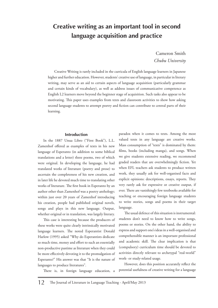 creative writing manual pdf