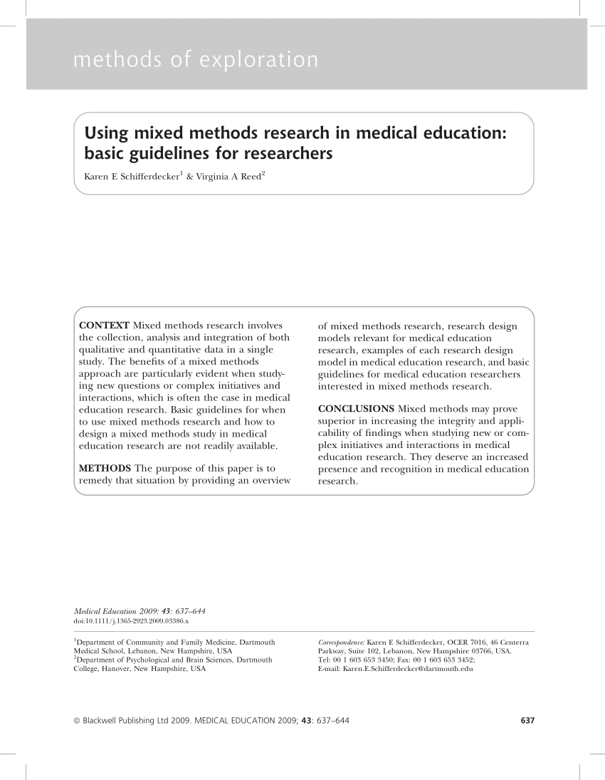 qualitative study on medical education