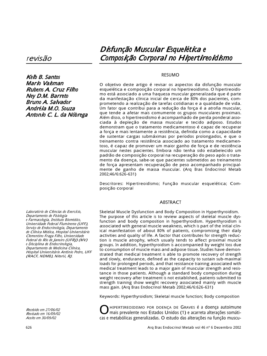 PDF) Alterações na força e área muscular do braço induzidas por 24