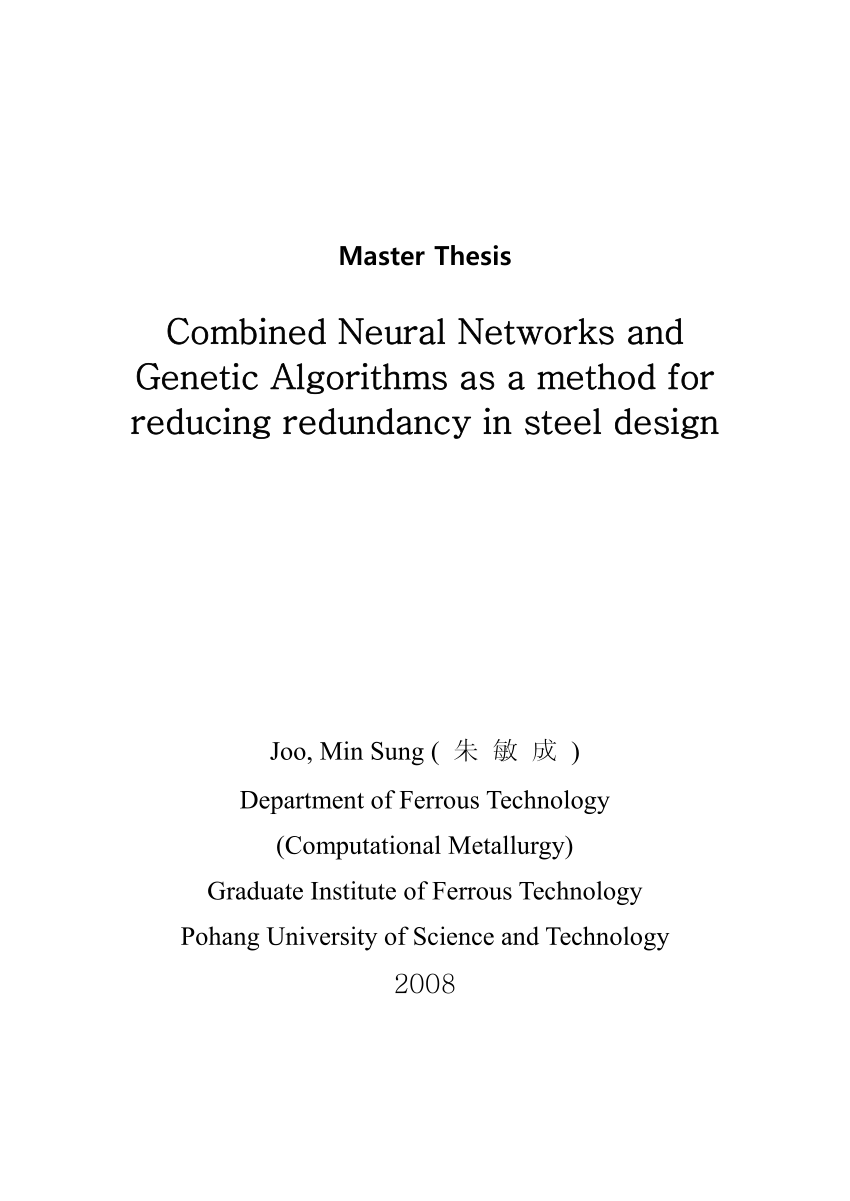 Dissertation title for construction