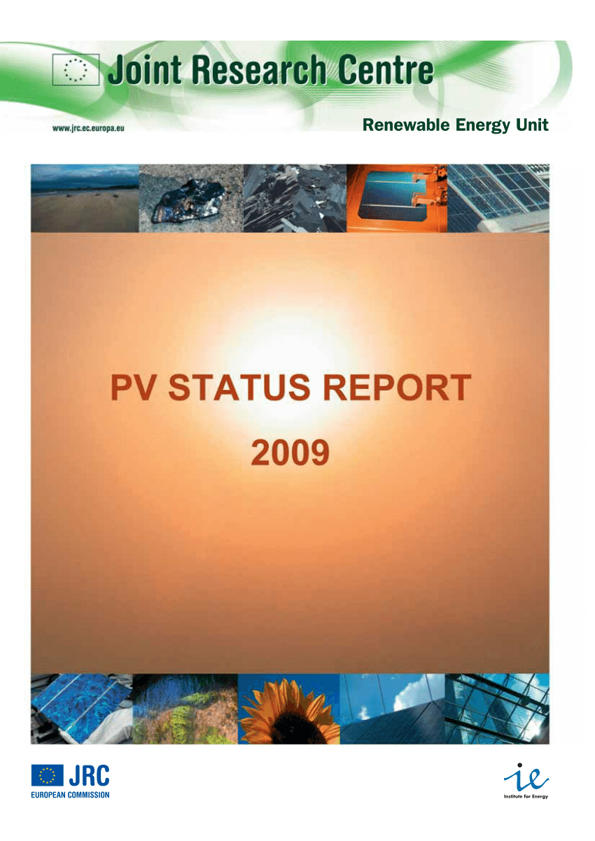 Pdf Pv Status Report 09