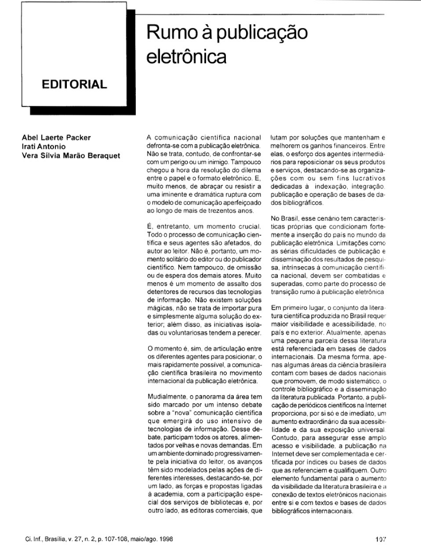 PDF) Altmetria para editores científicos: desafios e perspectivas