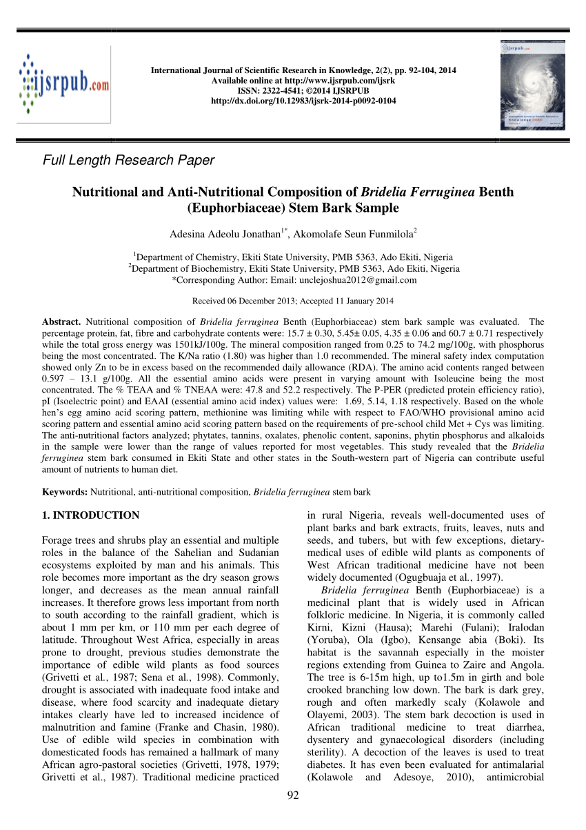 research paper on sports nutrition