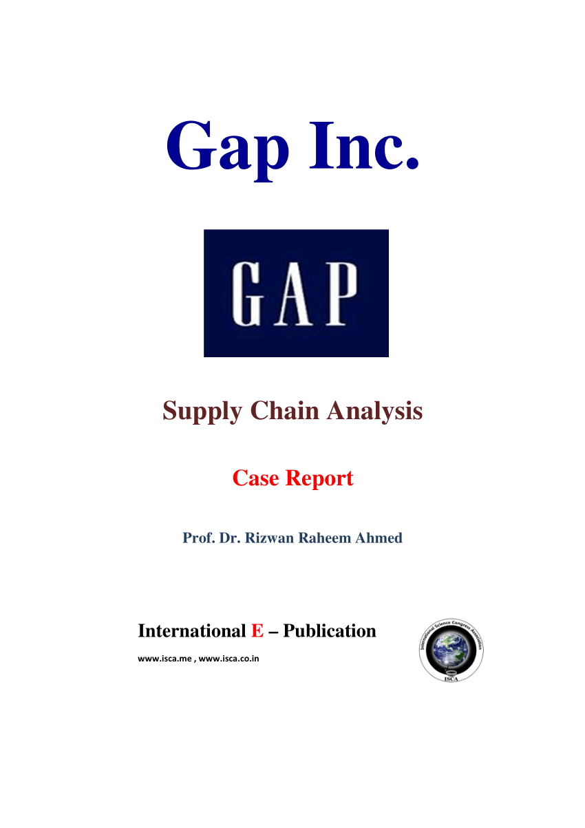 gap supply chain case study