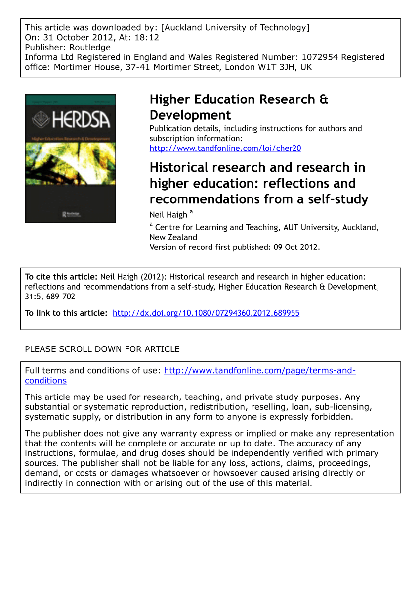research in higher education pdf