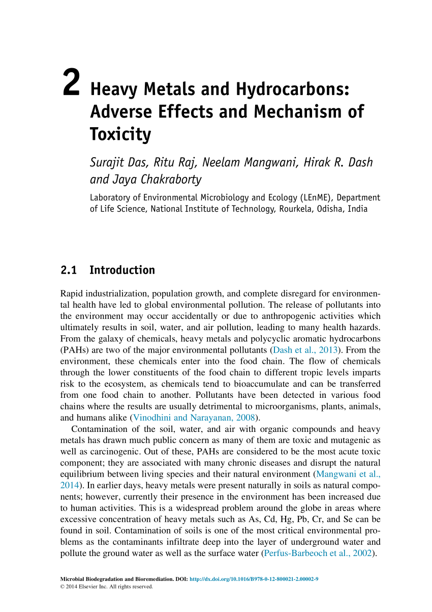 Pdf Microbial Biodegradation And Bioremediation