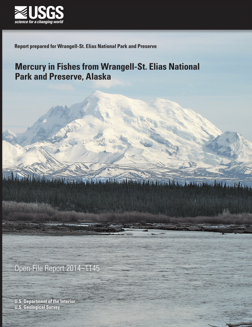 Alaska Foil Sticker Wrangell St Elias National Park and Preserve Alaska 