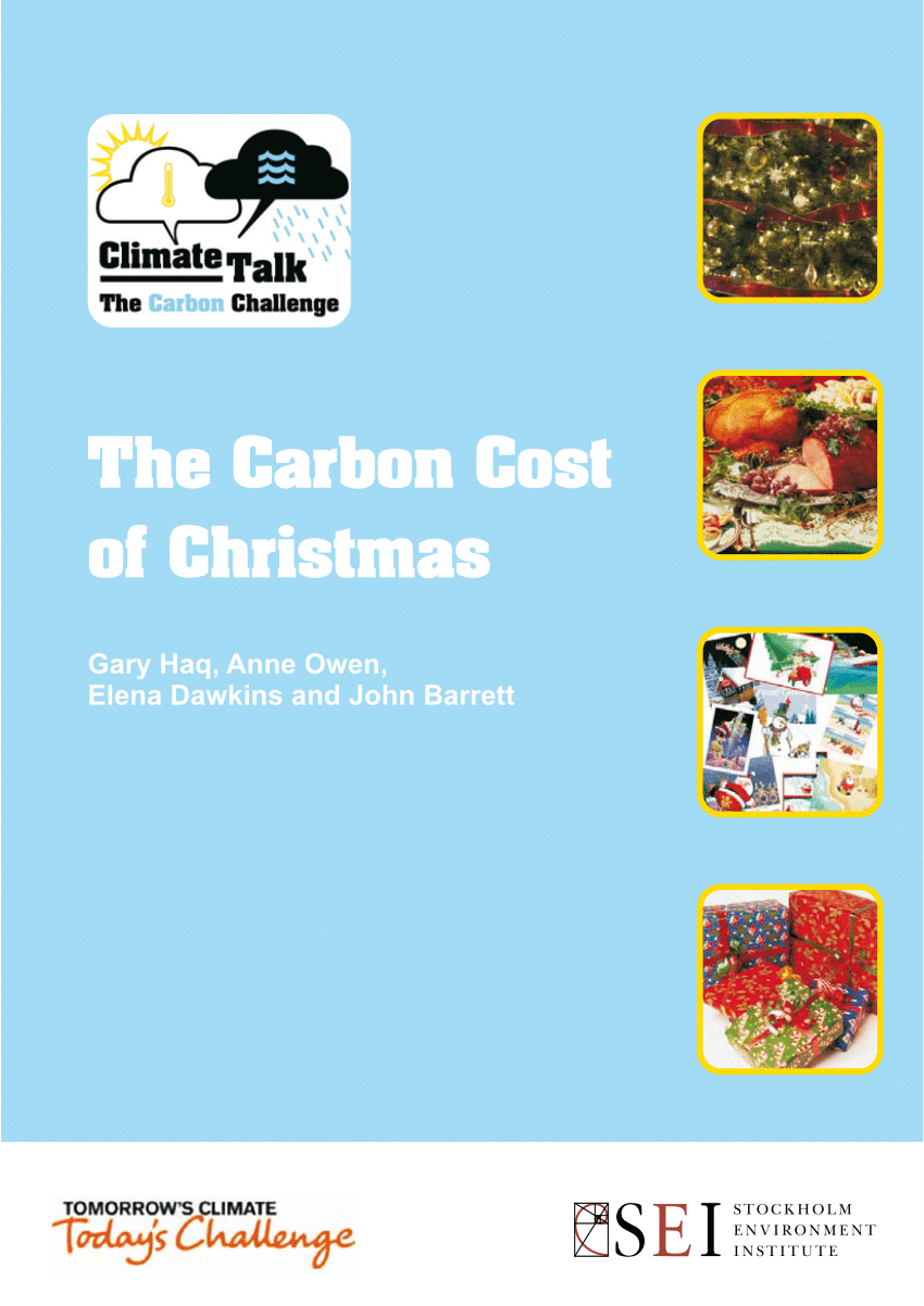 Pdf The Carbon Cost Of Christmas