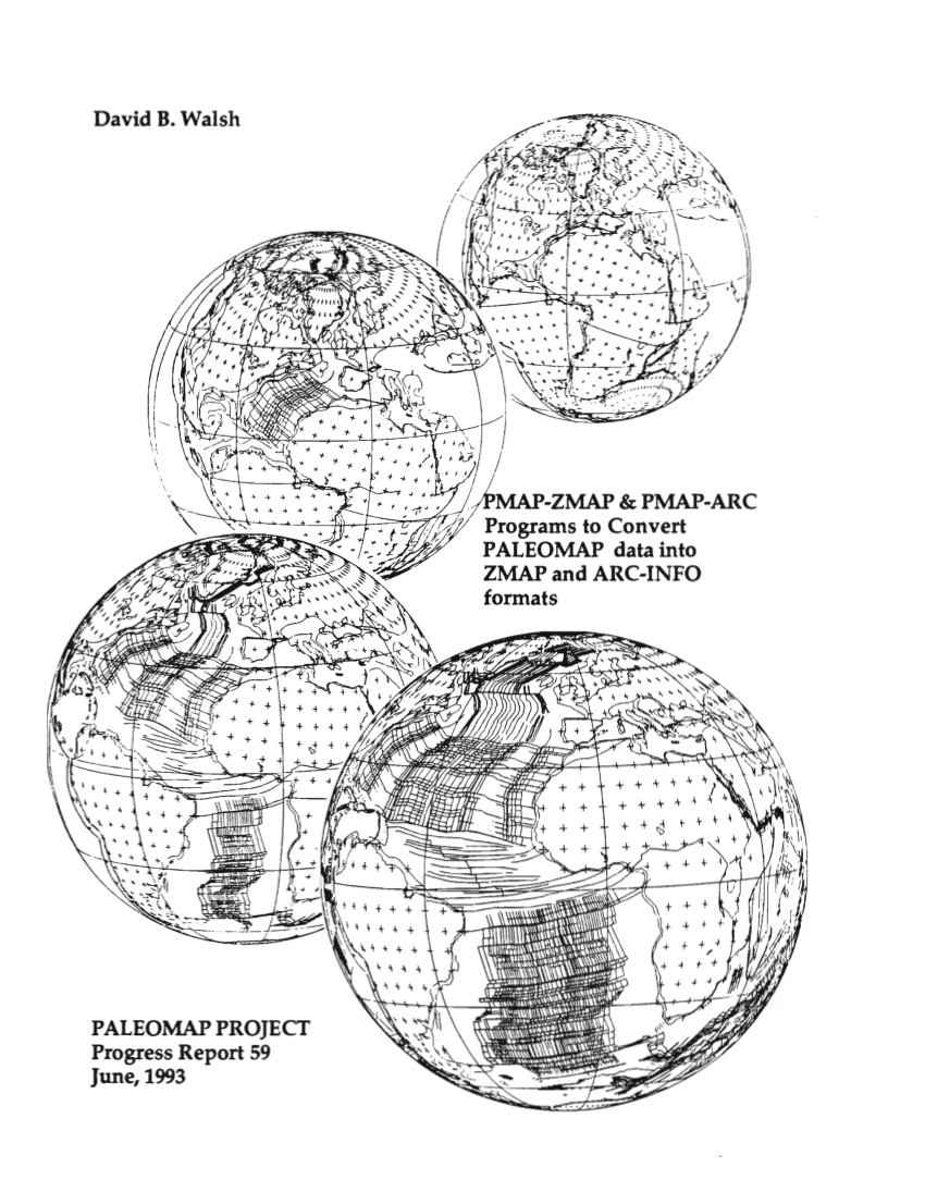 (PDF) PMAP-ZMAP & PMAP-ARC Programs to convert PALEOMAP data into ZMAP and ARC-INFO formats