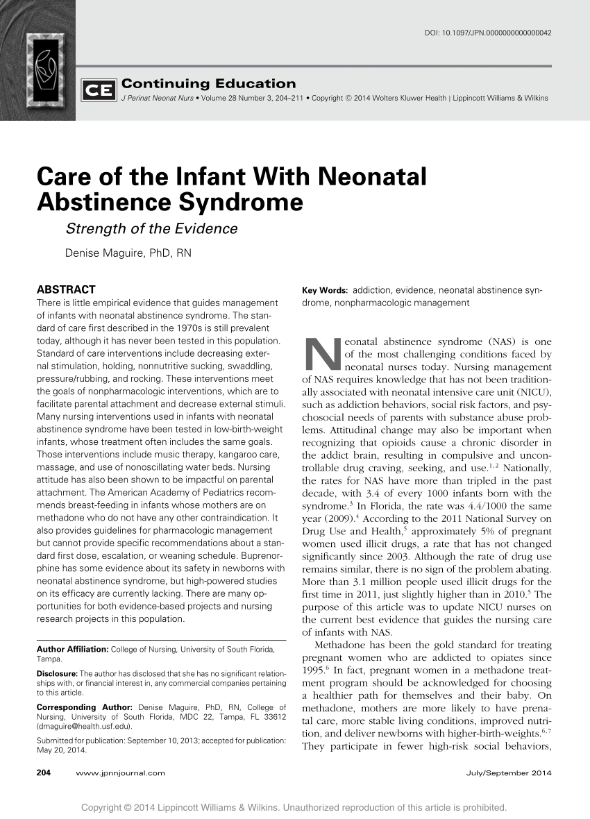 research paper on neonatal nursing