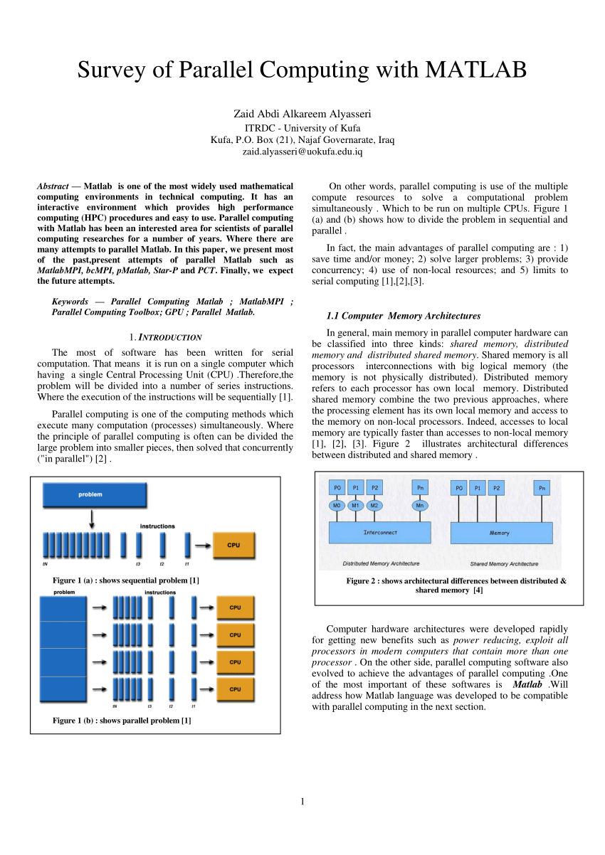 research paper about parallel computing
