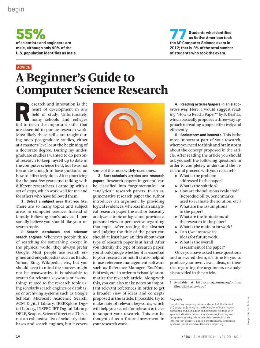 ms research topics in computer science