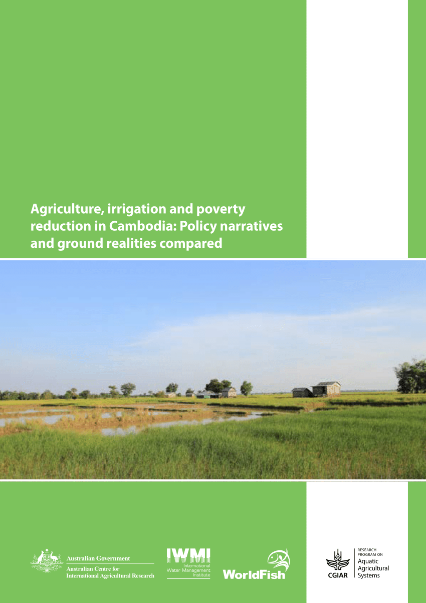 (PDF) Agriculture, irrigation and poverty reduction in Cambodia: Policy ...