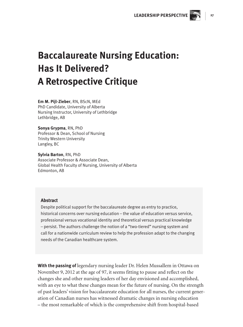 bsc nursing dissertation