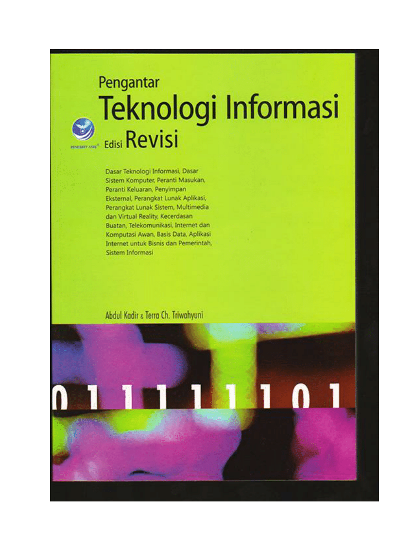 Gambar Sampul Buku Pengantar Teknologi Informasi Edisi Revisi