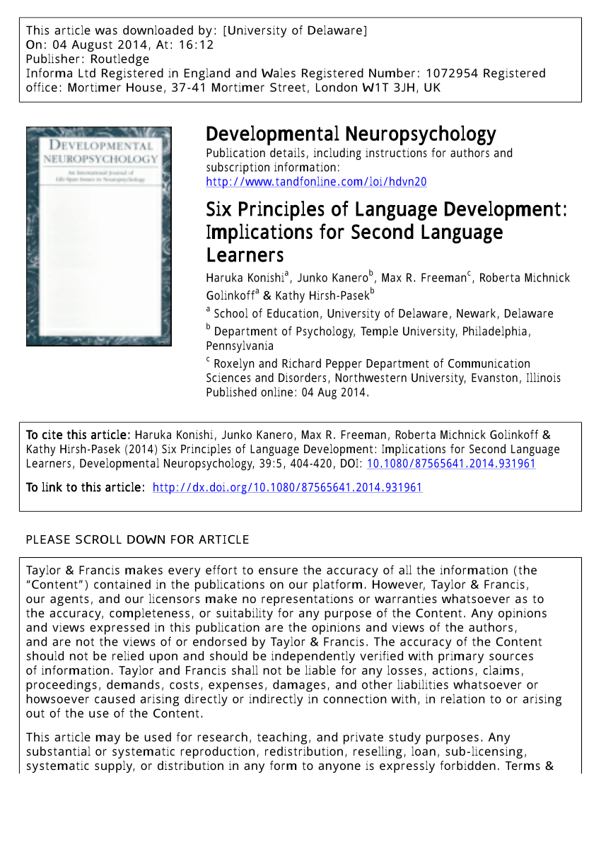 literature review second language acquisition