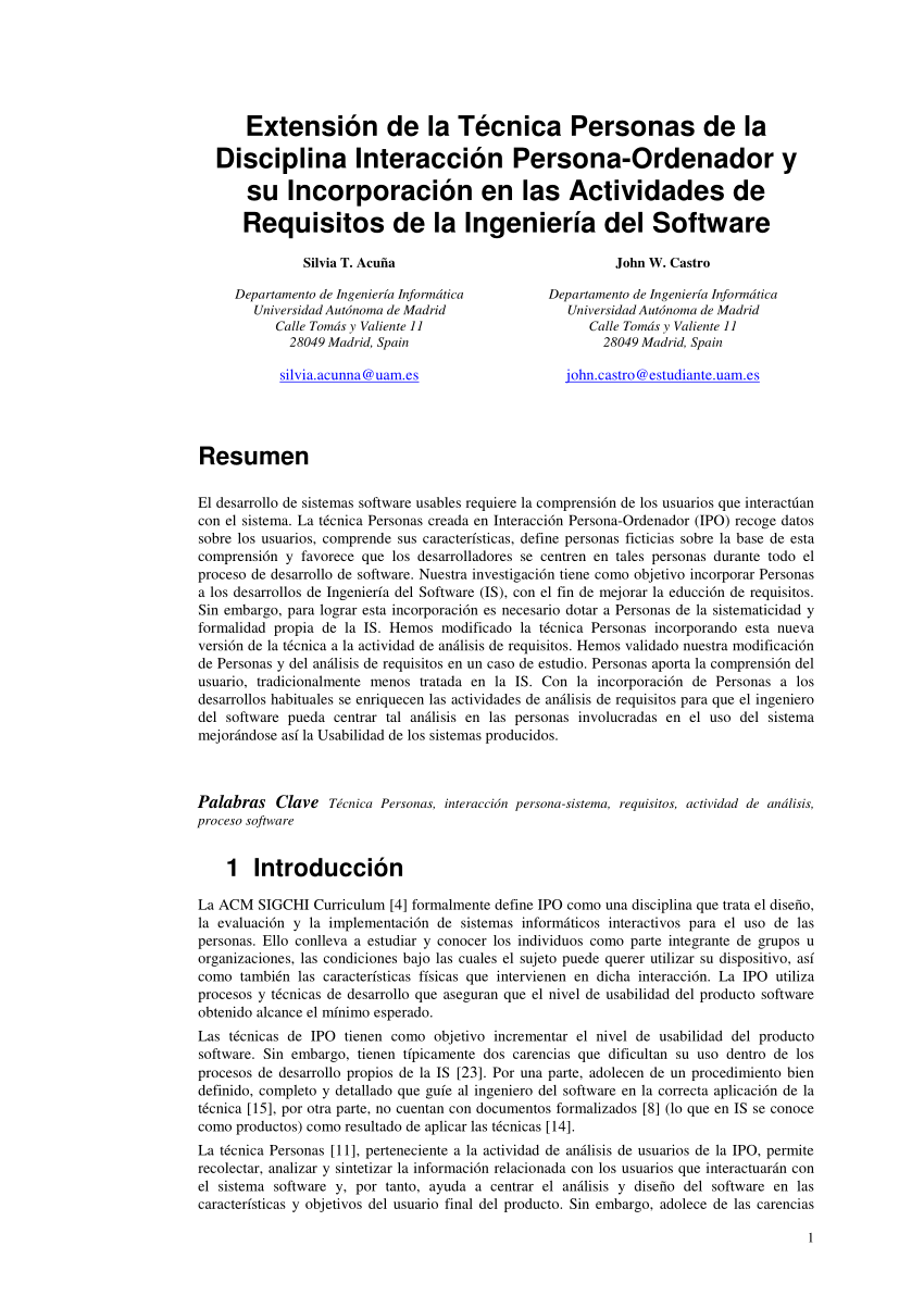 (PDF) Extensión de la Técnica Personas de la Disciplina